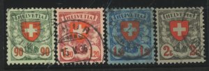 Switzerland #200-203 Used Single (Complete Set)