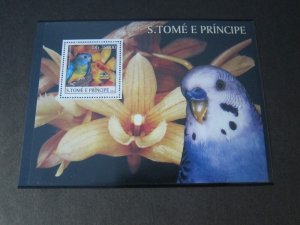 St. Thomas & Prince Islands 2003 Sc 1489-90 Bird set MNH