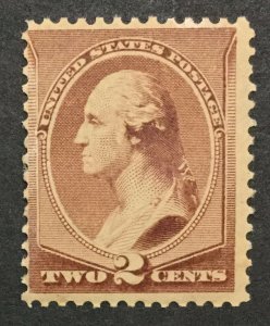 MOMEN: US STAMPS #210 MINT OG NH LOT #32196