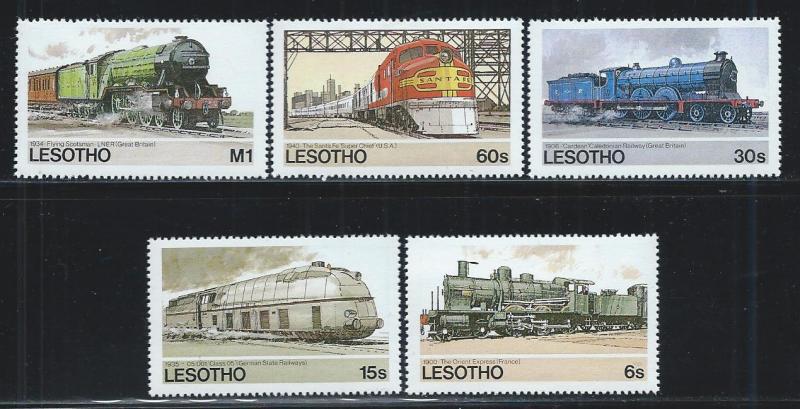 LESOTHO SC# 453-7 FVF/MNH 1984