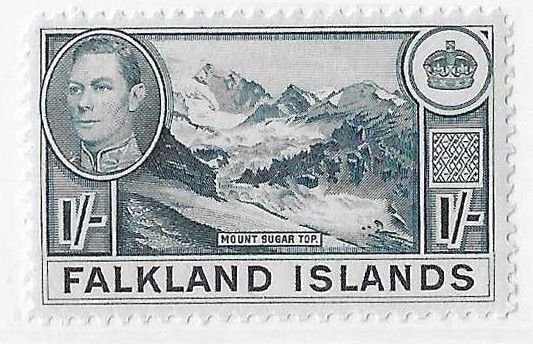 Falkland Islands Sc #91 1sh LH VF