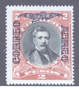 Chile, Scott #C6C, MH, severe thin