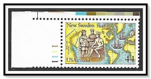 US #C117 Airmail Plate # Single MNH