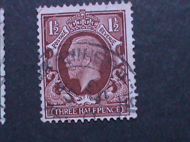 ​GREAT BRITAIN-1934 KING GEORGE V USED VF 89 YEARS OLD WE SHIP TO WORLDWIDE.