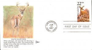 #2317 White-tailed Deer Gillcraft FDC