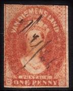 Tasmania #11, used, CV $72.50