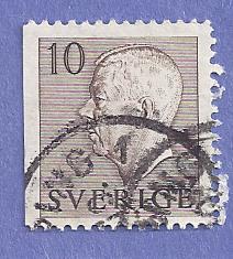 Sweden Scott #460 Gustaf VI Adolf, CV $.20, used