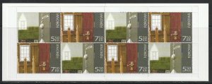 2006 Faroe Islands - Sc 479a - MNH VF - Complete Booklet - Sandar Church