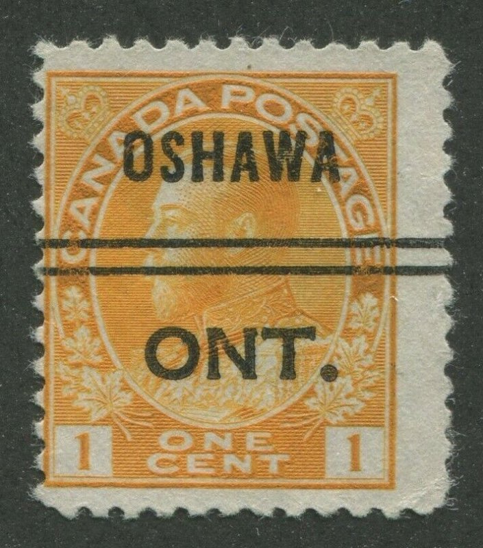 CANADA PRECANCEL OSHAWA 1-105