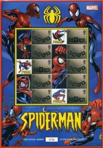 GB 2004 - Spiderman Business Customised Smilers Sheet - MNH, Cat Ref BC-030