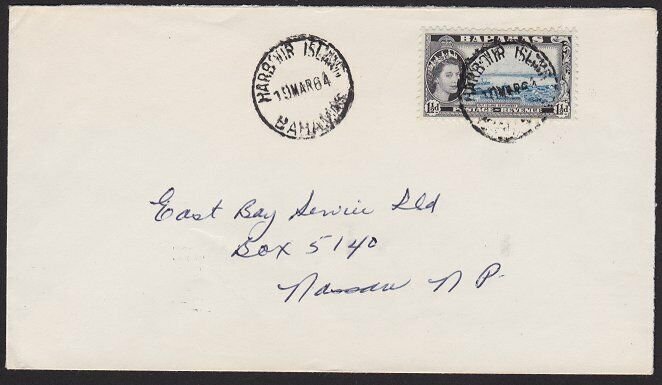 BAHAMAS 1964 local cover HARBOUR ISLAND cds + Mackey St on reverse..........6576