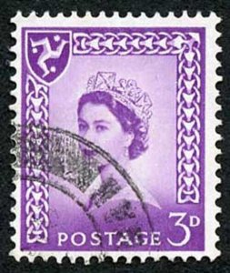 IOM SG2a 3d Deep Lilac on Chalky Paper Fine used cat from 6.50 pounds