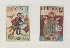 Andorra - Spanish Scott #87-88 Stamp  - Mint NH Set