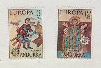 Andorra - Spanish Scott #87-88 Stamp  - Mint NH Set