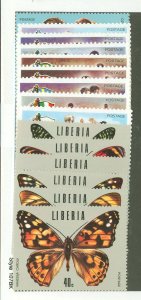 Liberia #674-88  Single (Complete Set)