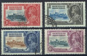 BECHUANALAND 1935 KGV SILVER JUBILEE SET USED 