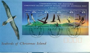 Christmas Island 1993 #349f FDC BIN = $2.25