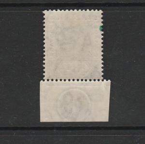 St Helena 1913 6d MM with Cylinder Number SG 86