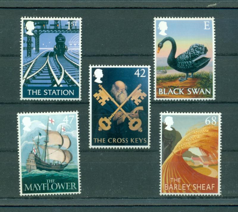 Gr. Britain - Sc# 2148-52. 2003 Pub Signs. MNH $10.05.