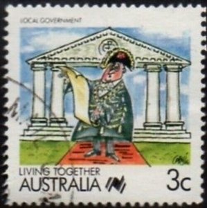 Australia 1988 SG1113 3c Local Government FU