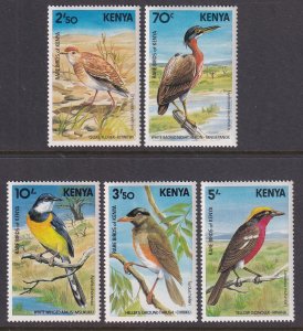 Kenya 288-292 Birds MNH VF