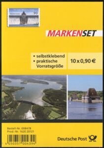 Germany 2013, Scott#2731a MNH Foil Sheet-Centenary of Möhne Reservoir