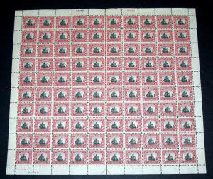 U.S. #620 Mint NH SHEET - 1925 2c Norse-American