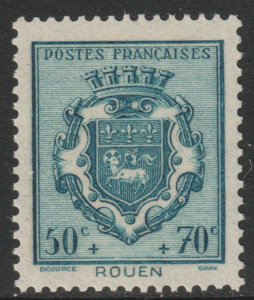 France Scott B119 - SG729, 1941 National Relief Fund 50c + 70c MH*