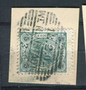 AUSTRIA; 1890s-1900s early F. Joseph issue fine used Full Postmark PIECE