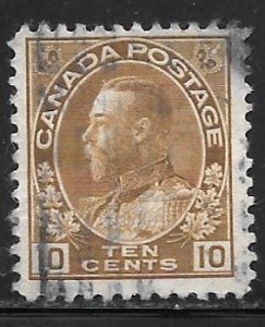 Canada 118: 10c George V, used, F-VF