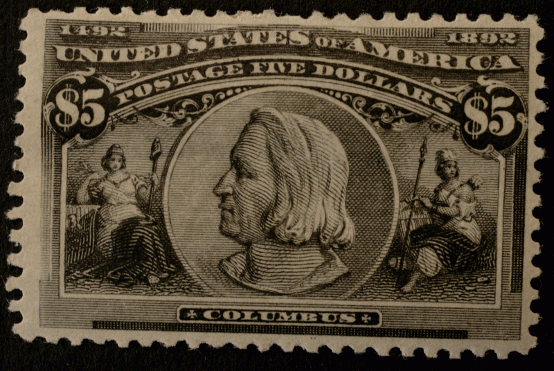 United States #245 Five Dollar Columbian OG