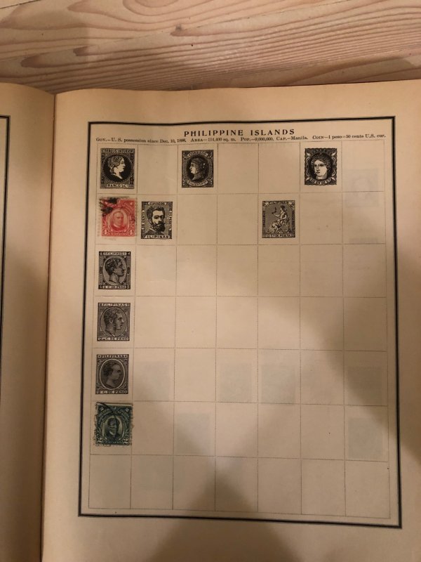 Modern Stamp Album Circa 1921