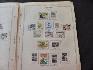 Philippines 1978-1991 Stamp Collection on Album Pages