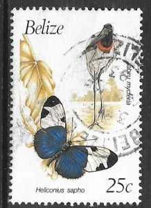 Belize 935: 25c Jabiru (Jabiru mycteria), used, VF