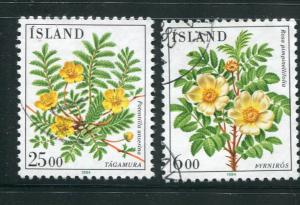 Iceland #586-7 Used