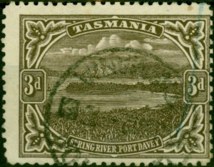 Tasmania 1906 3d Brown SG246 Fine Used