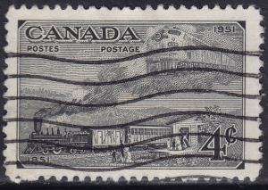 Canada 311 Postage Stamp Centenary 1951