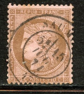 France, # 55, Used.