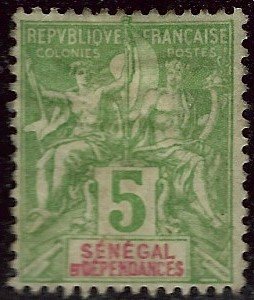 Senegal Sc #39 Mint VF...French Colonies are Hot!