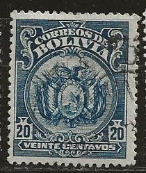 Bolivia ^ Scott # 146 - Used