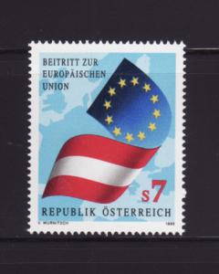 Austria 1667 Set MNH Flags
