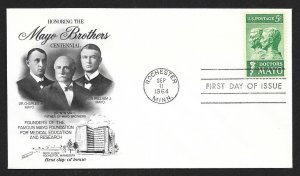 UNITED STATES FDC 5¢ Bothers Mayo 1964 Fleetwood