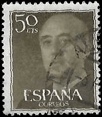 SPAIN   #821 USED (1)