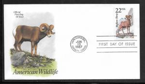 #2288 Artcraft FDC. (my3820)