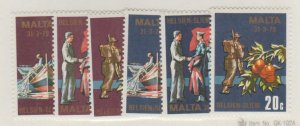 Malta Scott #552-557 Stamp - Mint NH Set