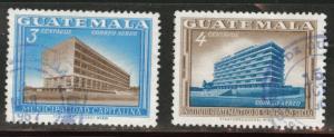 Guatemala  Scott C279-280 used stamp