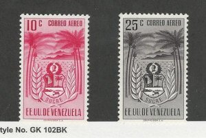 Venezuela, Postage Stamp, #C429, C431 Mint NH, 1952