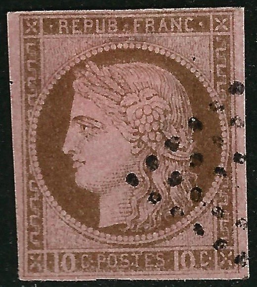 French Colonies Nice SC #20 VF Used hr SCV$12...Grab a Sweet Deal!