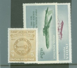 India #336-338 Mint (NH) Single (Complete Set)