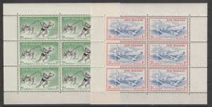 NEW ZEALAND 1957 SG MS 762c MNH